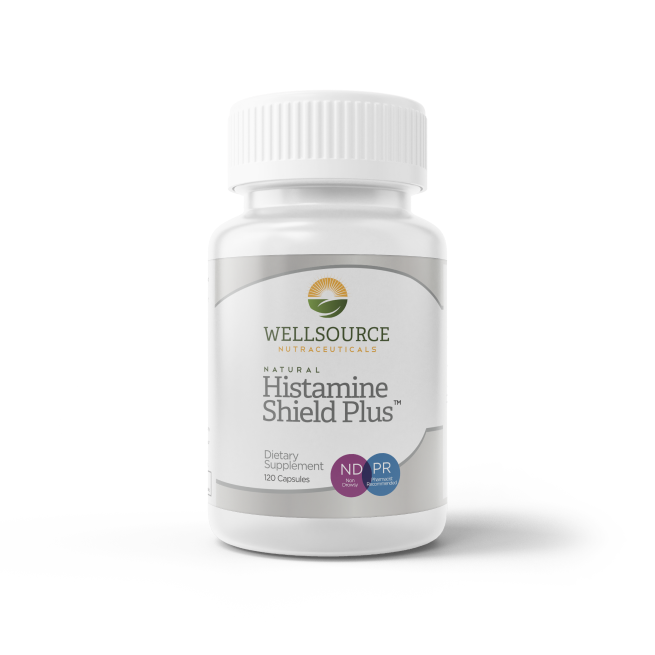 Histamine Shield Plus 120CT  All Natural Antihistamine Supplement, D-Hist® Affordable Alternative